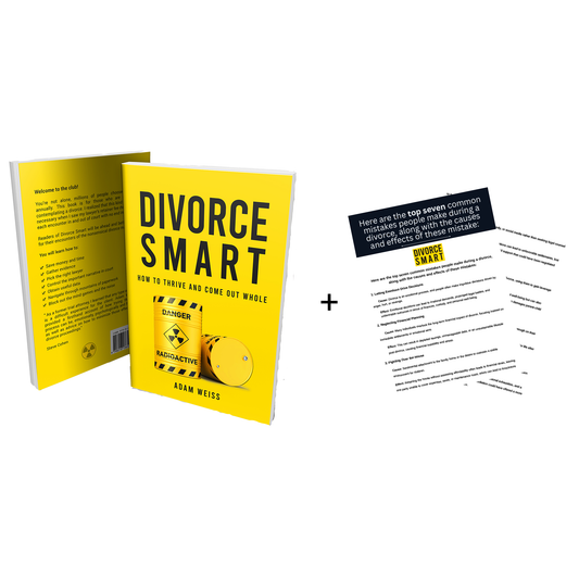 Divorce Smart Book Paperback + 1 Bonus Report